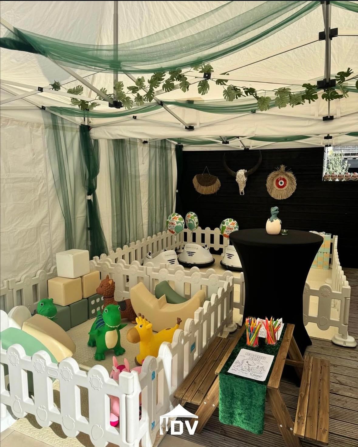 Easy-Up partytent 3x3m - alternate view